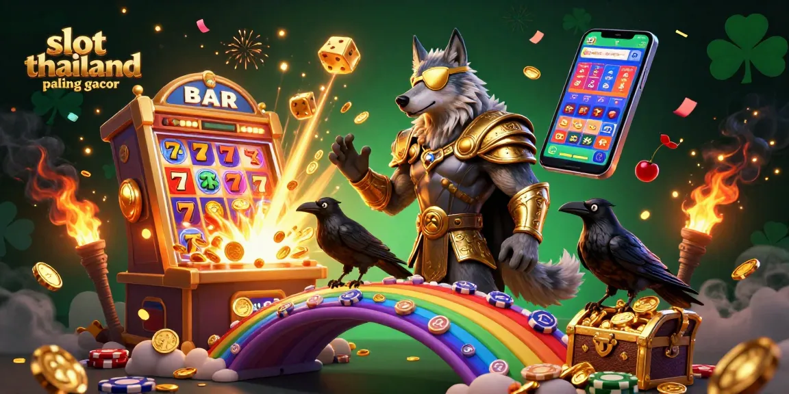 Win thrilling jackpots at slot thailand paling gacor with dynamic characters and vibrant casino elements.