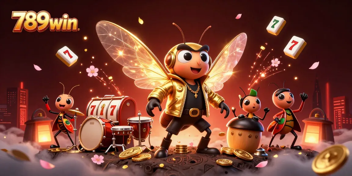 Engage with exciting gameplay at 789win in a dynamic casino scene with colorful characters.