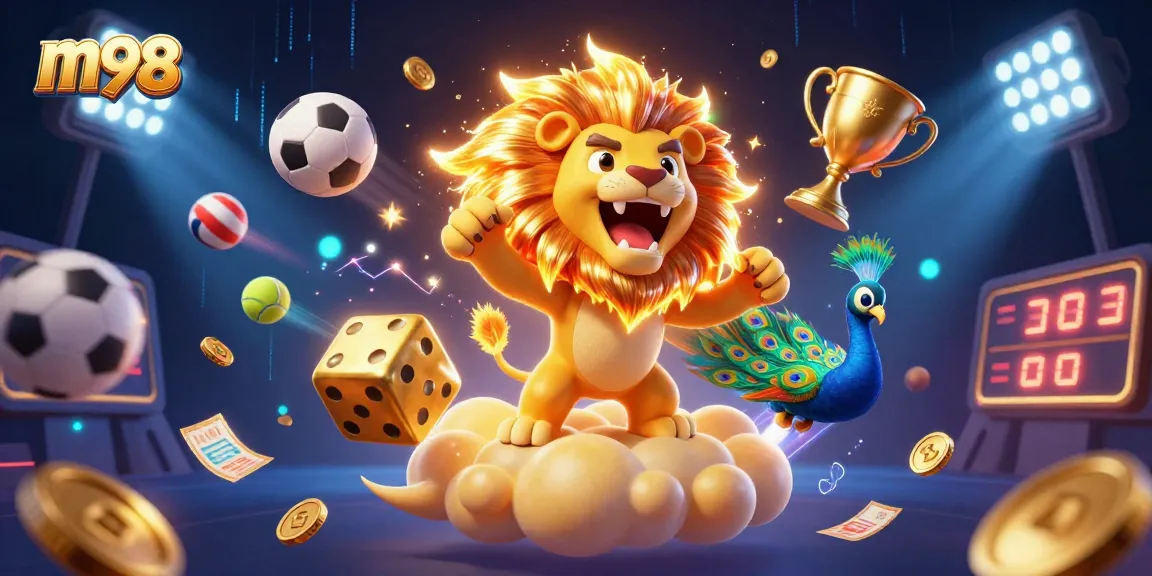 Play exciting casino games with m98, enjoying gold coins and thrilling victories!